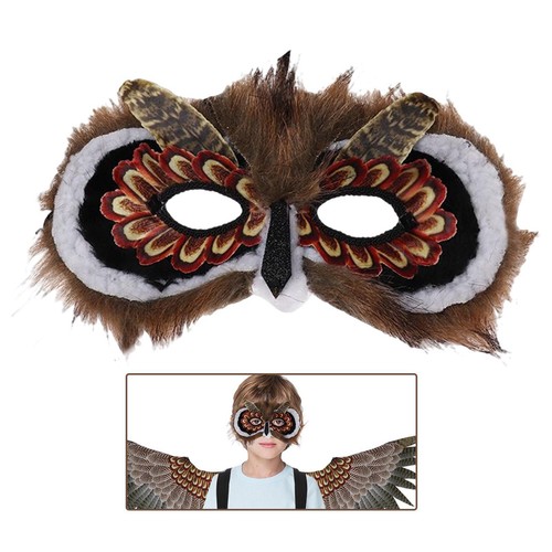 Kids owl masks - owl, animal