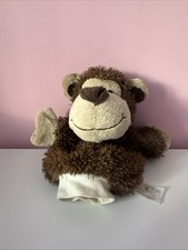 Plush Toy Brown Monkey Hand