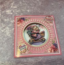 Handmade Hunkydory  Golden Oldies decoupage card- Birthday