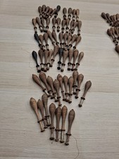Lot Of 56 Antique Wooden Lace