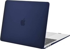 MOSISO Compatible with MacBook Air 13" Retina A1932 A2179 A2337 Navy Blue Cover