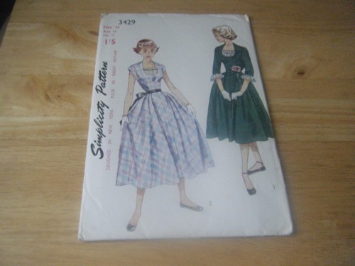Vintage 1950 sewing pattern - 1950's,