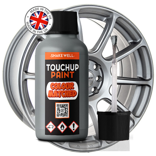 Silver alloy wheel - alloy, touch