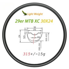 Superlight 29er 30x24mm 24 28