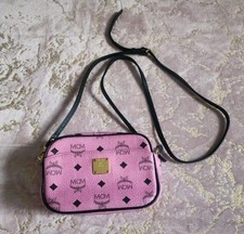 MCM Visetos Pink  & Black