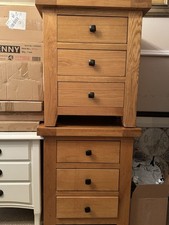 Solid Wood Cupboard Side Table