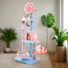 Colourful Lollipop Cat Tree