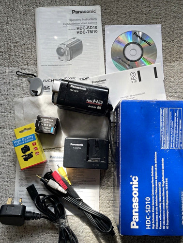 Panasonic hdc sd10 - hdc-sd10, avchd