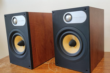 Bowers & Wilkins B&W 686 Speakers * Cherry * Mint Condition + Covers * See Video