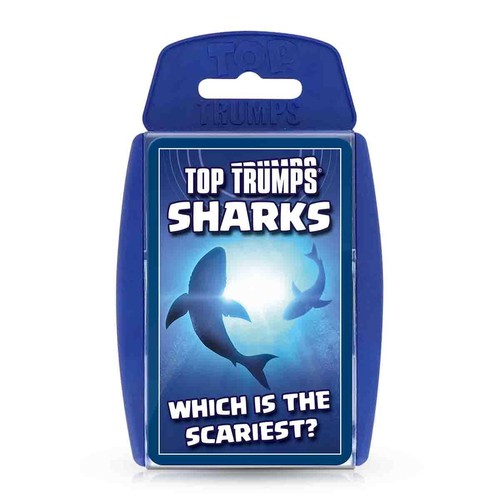 Sharks top trumps card - top,