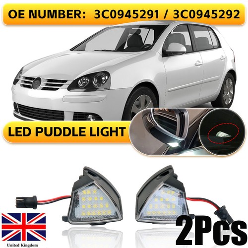 Led under side mirror - 2x,