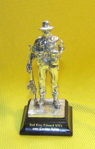 Pewter military figure the - figure,