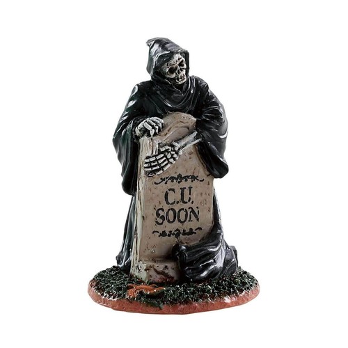 Lemax grim reaper tombstone - lemax,
