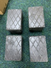 Kora Set of Rubber Blocks 120 x 80 x 60 mm, Black