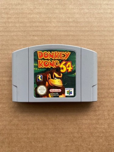 N64 donkey kong game - n64,
