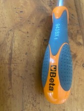 BETA ITALY 943BX 8 HI TORQUE 8mm HEXAGON NUT SPINNER SOCKET WRENCH WITH HANDLE