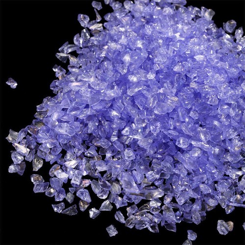 50g crushed glass irregular - glass,