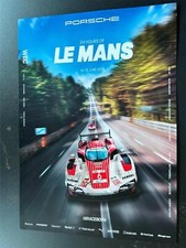 Rare Official Porsche Penske 963 16x12 Poster Le Mans 24hrs 2025 signed Penske