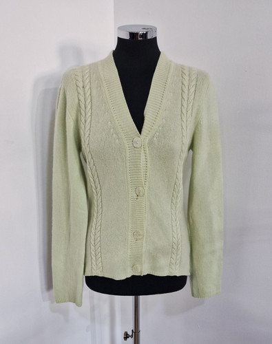 Pure cashmere cardigan - pure, size