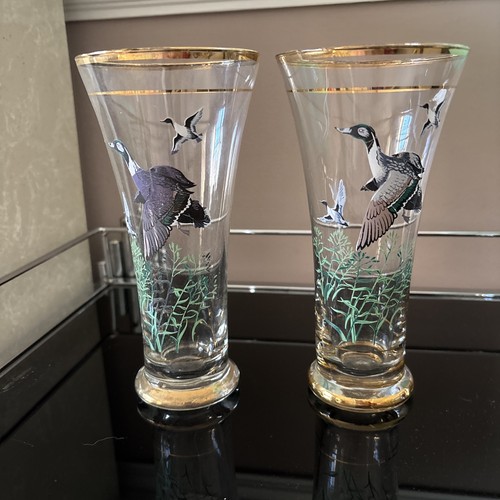 Pair vintage highball - ,