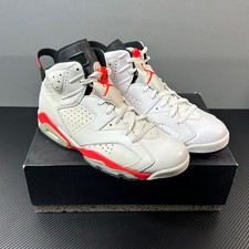 Nike Air Jordan 6 Retro Infrared White 2014 384664-123 | Men Size UK9/US10