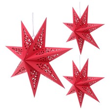  3 Pcs Christmas Star Origami