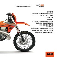 Repair Manual for KTM 250 XC-W