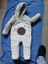 F &F Fluffy Teddy Snow Suit