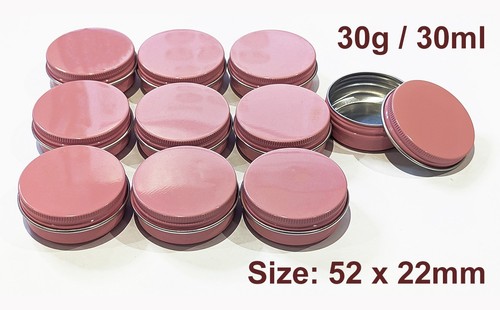10pcs 30ml pink - 30ml, aluminum