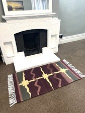 Small Wool Kilim Rug 54” x