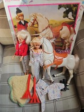 sindy doll with horse Bundle  Vintage  2  dolls and 2 horses
