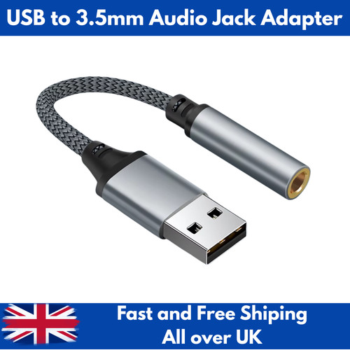 Usb 5mm audio jack - usb, to