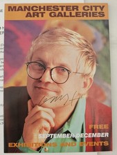 David Hockney Genuine Signed