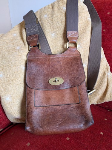 Mulberry small antony oak - mulberry, in