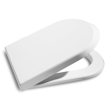 Roca Nexo 80164B004 Soft Close Toilet Seat with Soft Closing Hinges in White