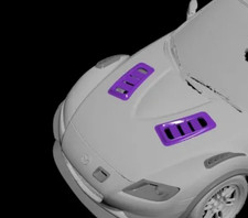 Mazda RX-8 Air vents-hood