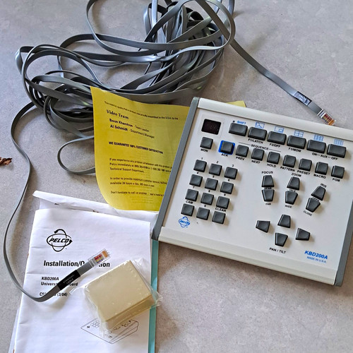 Pelco kbd200a cctv keyboard - pelco,