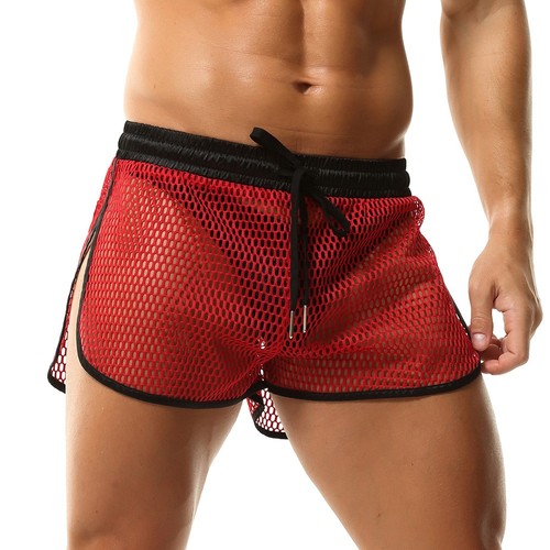 Men fitness mesh - sheer, sports
