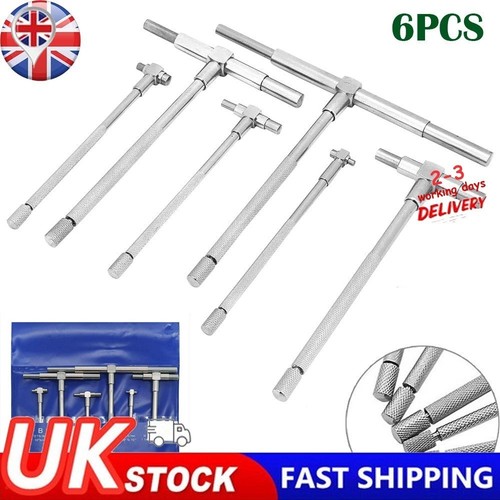 6pcs telescopic gauge 150mm - gauge, 8-150mm