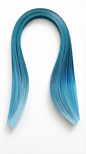 Dark centered blue quilling - dark,