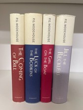 4x P.G. Wodehouse Everyman Hardback Set Comedy Fiction British Classics