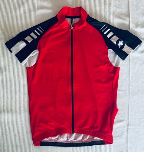 Assos short sleeve jersey red - assos,
