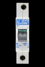 PROTEUS 6 AMP CURVE C 10kA MCB