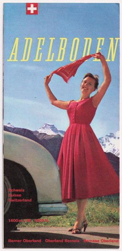 Vintage adelboden switzerland - adelboden,