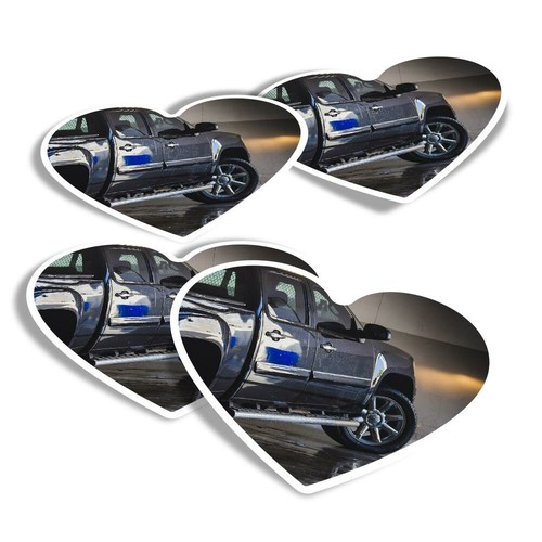 Heart stickers black - heart,
