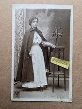 OLD PHOTO WOMAN RED CROSS NURSE UNIFORM SOCIAL HISTORY SP 721