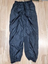 G1258 VICTORY MOTORCYCLES USA BLACK tain cover trousers in large L size 