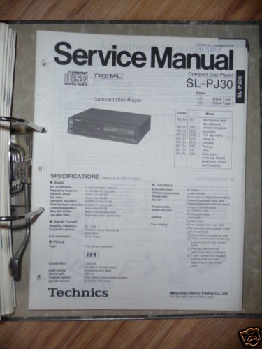 Service manual technics - service,