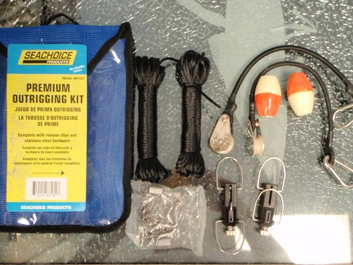 Fishing outrigger rigging kit - fishing,