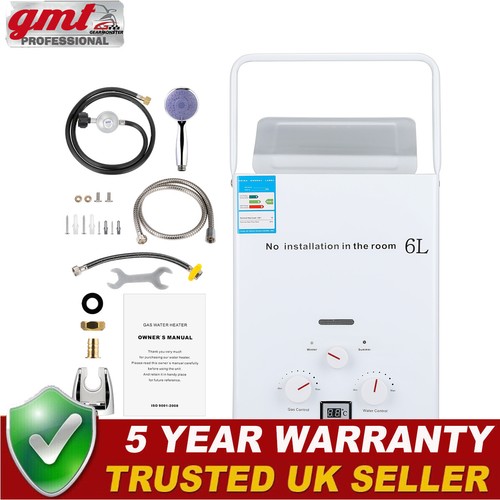 Portable gas water heater hot - gas,